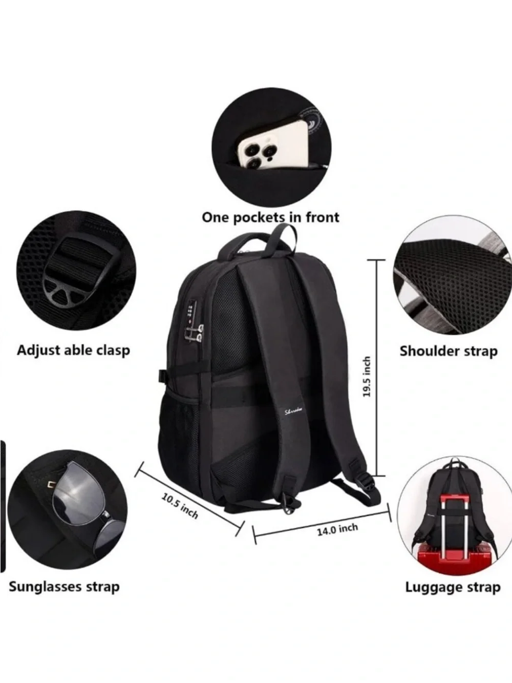 Travel Laptop Backpack for Men & Women | 17